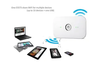 Ulåst Oprindelige Huawei E5573 E5573cs-322 150M 4G LTE Mobilt Hotspot Pocket WiFi Router