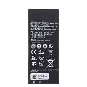 HB4342A1RBC Batteri Til Huawei y5II Y5 II 2 Ascend 5+ Y6 ære 4A SCL-TL00 ære 5A LYO-L21 2200mAh Batteri