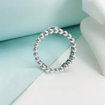 925 кольцо Sølv Pan Ring Sølvfarvede Retro Krone Pan Ring For Kvinder Bryllup Part Gave, Mode Smykker