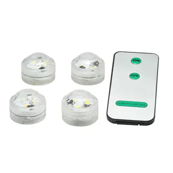 Fabrikken Direkte CR2032 Batteri Drives Mini Dykkede LED Lys, Vandtæt LED-Lyset Stearinlys RGB Lys til bryllup