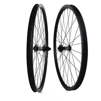 29er carbon mtb disc hjul 30x25mm Asymmetri Ultralet slangeløse cykelhjul BM440 øge 110x15 148x12 søjle 1420 12 hastighed