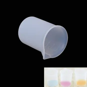 8 Stk 100 ml Silikone målebæger Crystal Epoxy UV-Resin Håndværk Støbeform