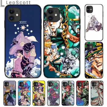 Anime JoJo ' s Bizarre Eventyr, JoJo Phone Case for iPhone 11 12 mini pro XS MAX 8 7 6 6S Plus X 5S SE 2020 XR