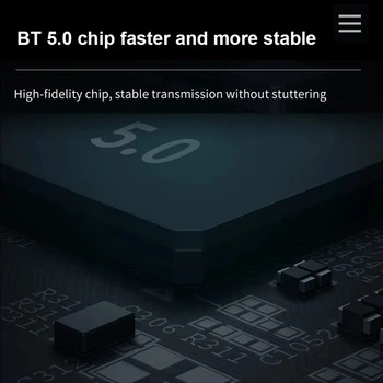 Trådløse Adapter Bluetooth 5.0 o-Sender-Modtager 3,5 mm Aux-Stik 2-I-1 USB Bluetooth Dongle med LCD-Skærm