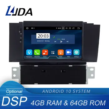 LJDA Android 10 Bil DVD-Afspiller Til Citroen C4 C4L DS4 1 Din Bil Radio 4G+64G GPS Navigation Lyd WIFI Mms-Stereo Canbus