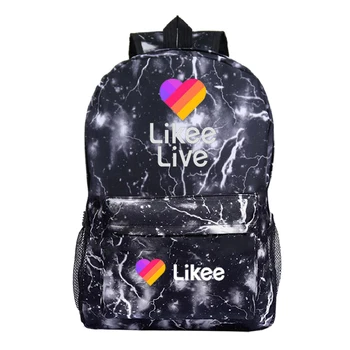 LIKEE Video 1 App laptop backpack Likee rygsæk til studerende rygsæk skoletasker til teenage-piger travel mode russisk stil