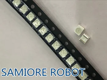 SAMIORE ROBOT 100pcs Lilla UV-POWER TOP 1210 UV-3528 SMD SMT-PLCC-2 2500 MCD Ultra Lyse LED-Nyt