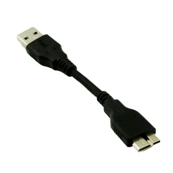 1stk Kort 10cm USB 3.0 EN Mandlig til Micro B Mandlige 10 Pin Adapter med Høj Hastighed, Kabel Ledning