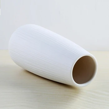 Keramiske Hvide Vaser Dekorativ Flaske Tørrede Blomster Innovative Blomst Vaser, Pynt til Hjemmet Decoracion JS23