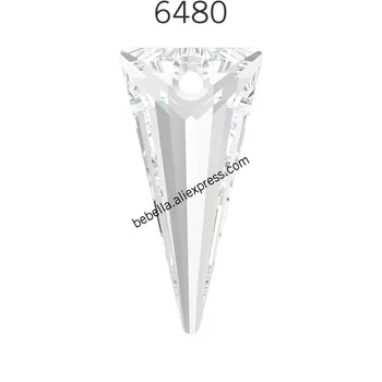 (1 stk) Oprindelige Krystal fra Swarovski 6480 Spike pendel lavet i Østrig løs rhinestone perler til gør det selv smykker at gøre