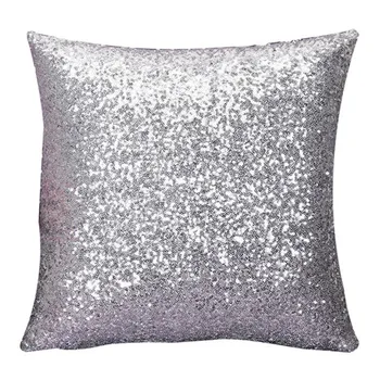 Nyeste Cushion Solid Farve Glitter Pailletter Smide Cafe Home Decor Pude Levert Dropship dig6426